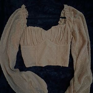 cropped blouse